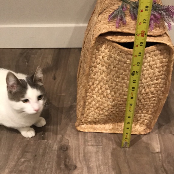 OVERSIZED woven palm beach bag!! 🌊😍☀️ - Picture 9 of 13